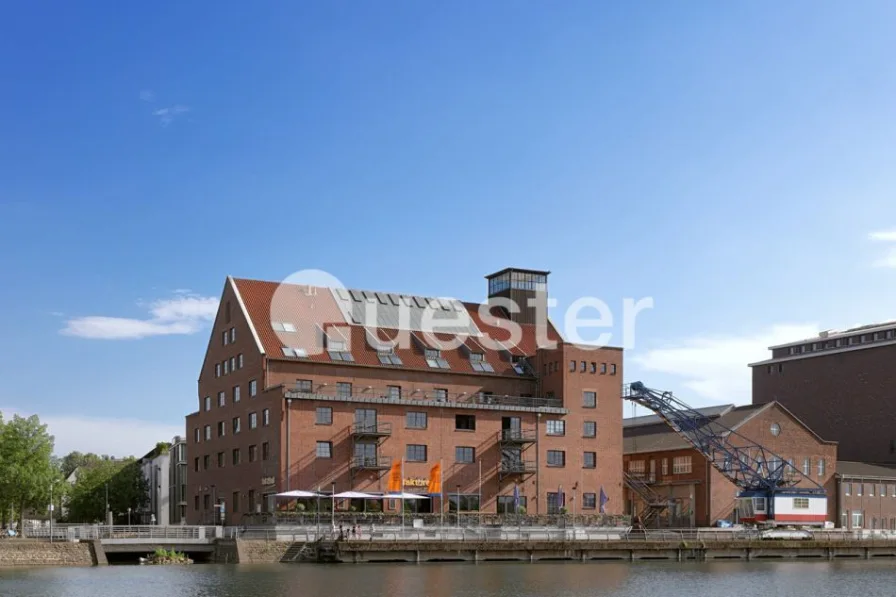 Außen - Büro/Praxis mieten in Duisburg - Repräsentative Büroflächen Duisburg Innenhafen