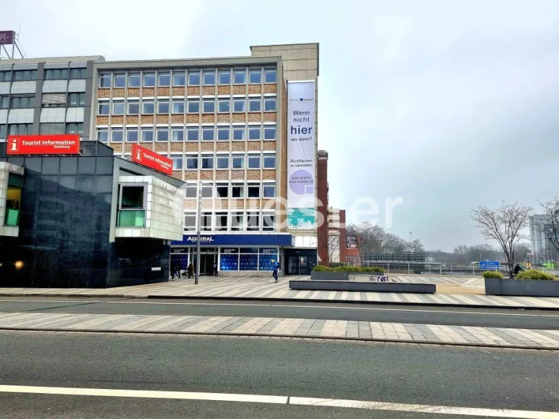 Ansicht - Büro/Praxis mieten in Duisburg - Wenn nicht hier, wo dann? Büroetage im Herzen der City