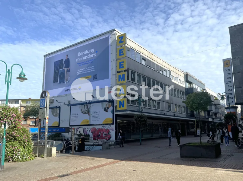 Außenansicht - Büro/Praxis mieten in Duisburg - Bürofläche mit guter Verkehrsanbindung Duisburg-City