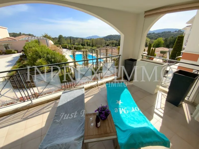 2202 balcony part 1 - Wohnung kaufen in Köln - Royal Mougins Golf Club - Modern chic flat with 118 m²/ 2 bedrooms/ 2bathr./guest toilet near Cannes