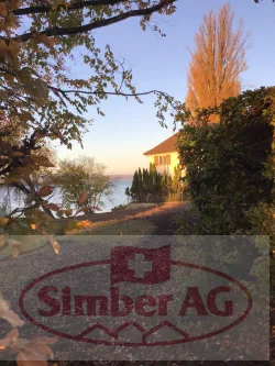 Sonnenseite am Bodensee - Haus kaufen in Steckborn - Vom Balkon, und in der ersten Reihe den Blick über dem Bodensee „Leben und Erleben“