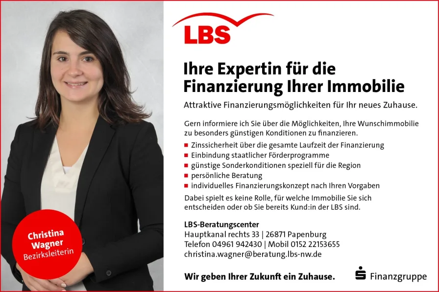 Unsere Finanzierungsfachfrau