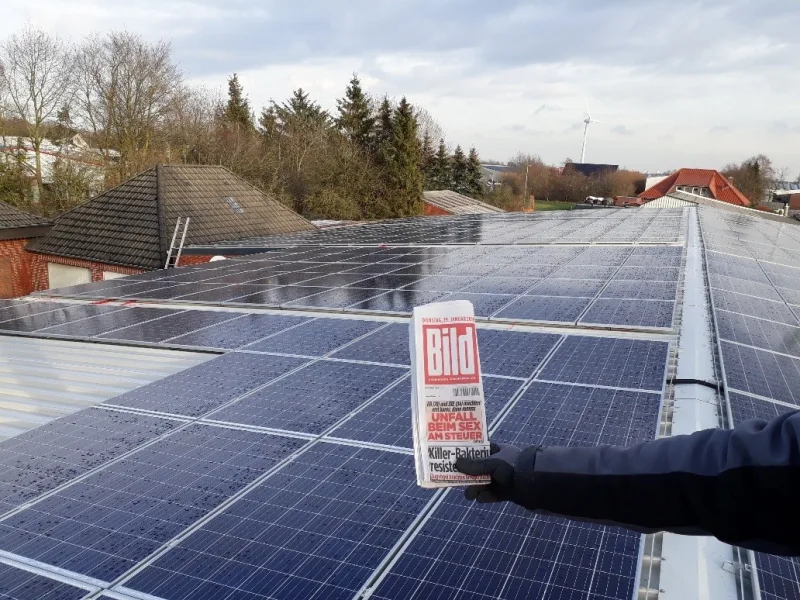 Dachfläche 1 - Halle/Lager/Produktion kaufen in Westerholt - Photovoltaikanlage mit 149,91kWp als Bestandsablage!