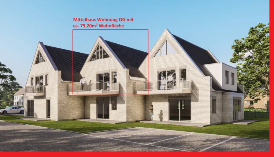 Wohnung Mittelhaus OG