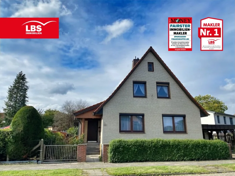  - Haus kaufen in Schiffdorf - Home sweet home - charmantes 1-(2)-Familienhaus in Spaden