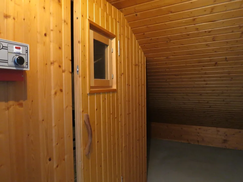 Sauna Dachgeschoss