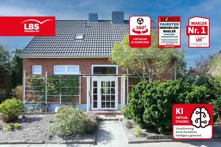  - Haus kaufen in Vögelsen - Nestbauer gesucht! Einfamilienhaus mit Garage und schönem Garten.