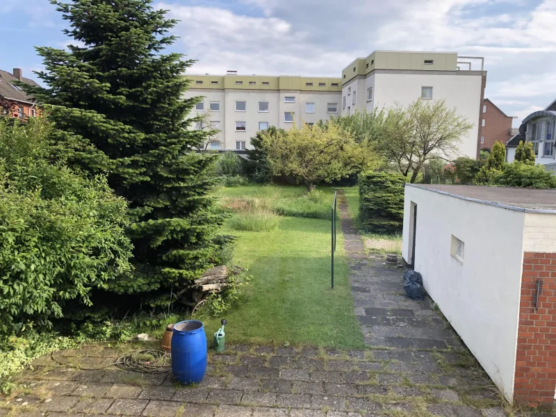 Gartenansicht - Grundstück kaufen in Garbsen - Baugrundstück in ruhiger Seitenstraße von Berenbostel