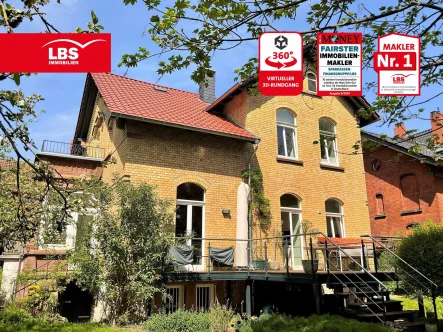 Hausansicht - Haus kaufen in Göttingen - Stadtvilla mit wunderschönem Garten nur wenige Minuten vom Zentrum entfernt