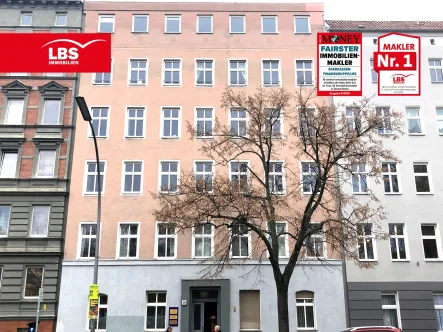 Fassade - Wohnung kaufen in Berlin - Helle im ruhigen Gartenhaus gelegene Dachgeschoss-Maisonette zum Eigennutz!