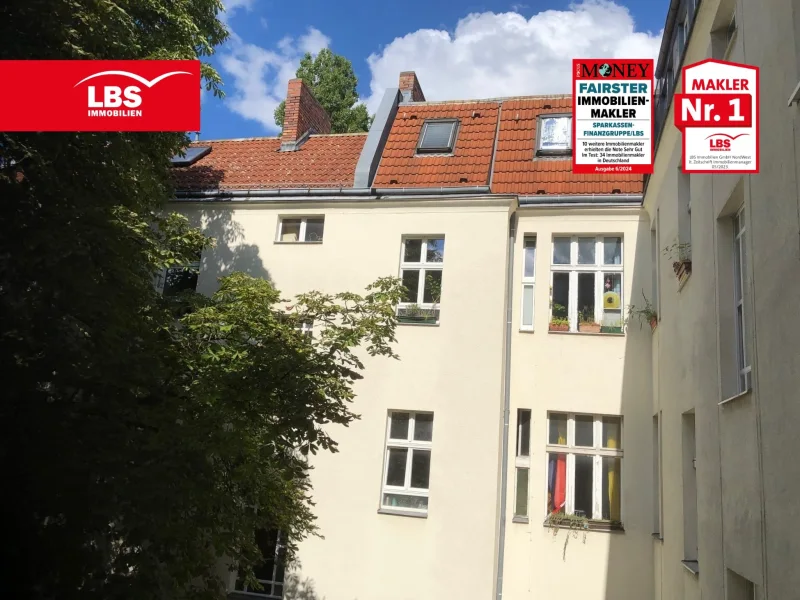 Außenansicht - Wohnung kaufen in Berlin - Vermietete 1 Zimmer Altbauwohnung in Berlin Neukölln