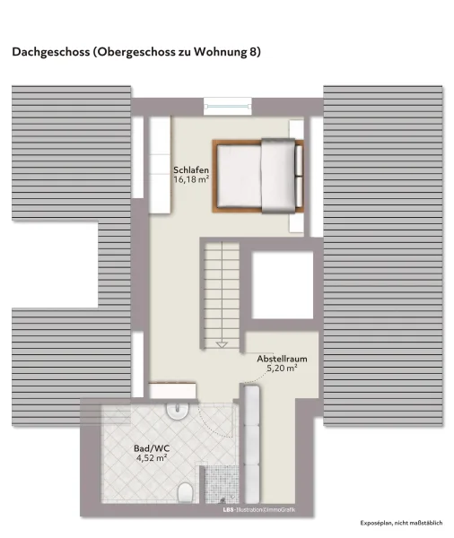 2.OG Wohnung 8 Obergeschoss