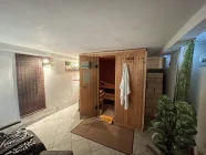 Sauna im Keller