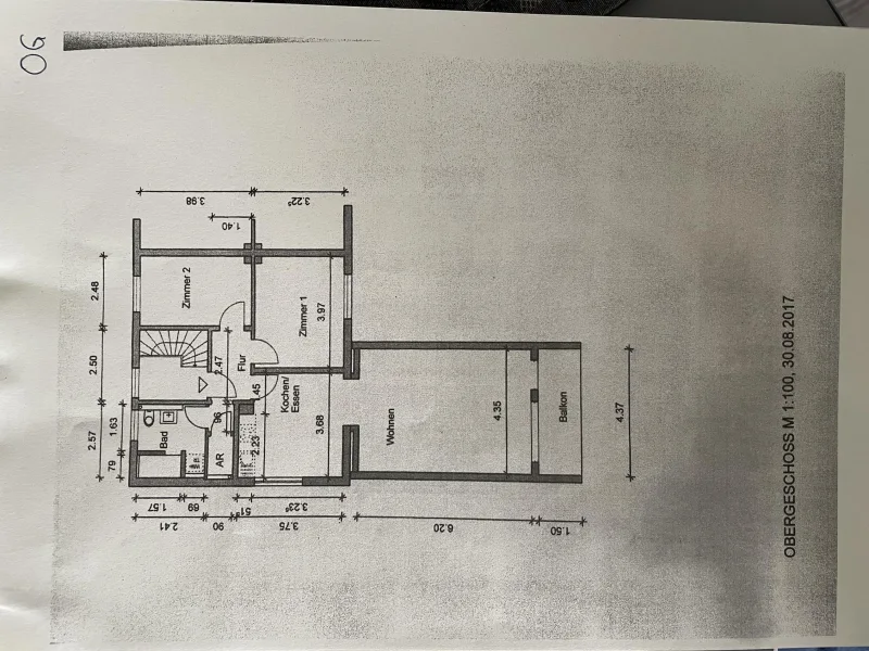 Grundriss Obergeschoss