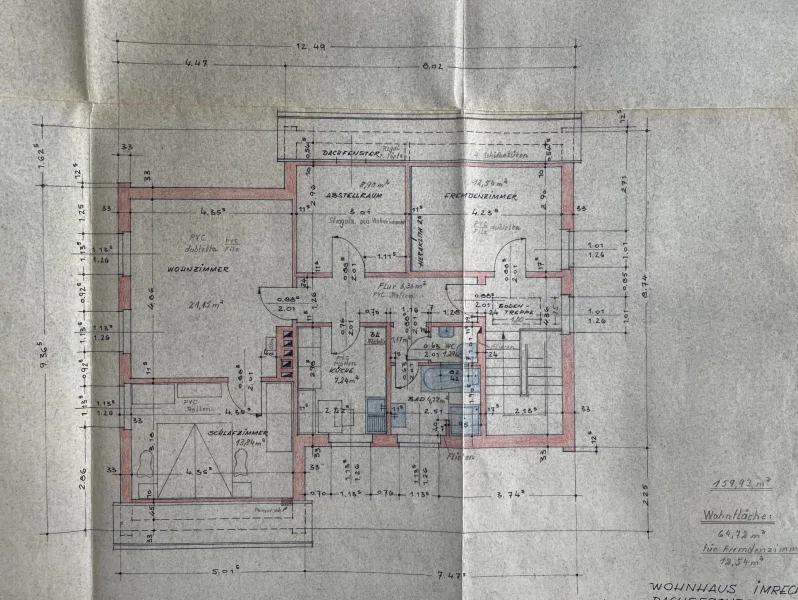 Grundriss Dachgeschoss