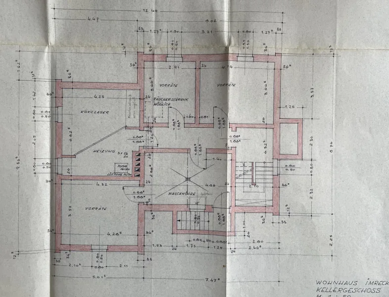 Grundriss Kellergeschoss