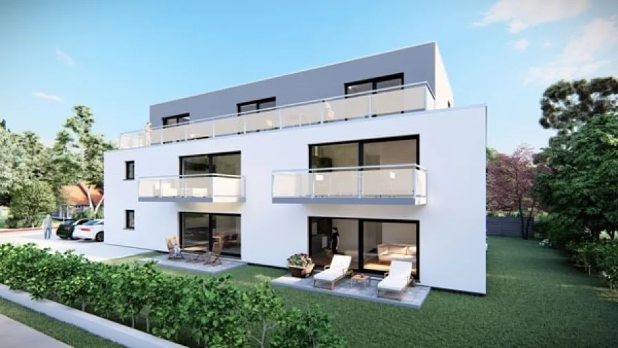 Ansicht - Wohnung kaufen in Braunschweig - Energiesparender Neubau in BS / Thune