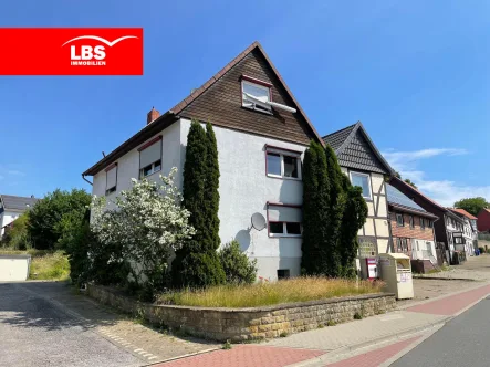 Außenansicht - Haus kaufen in Lutter - 1-2 Familienhaus im Zentrum von Lutter am Barenberge