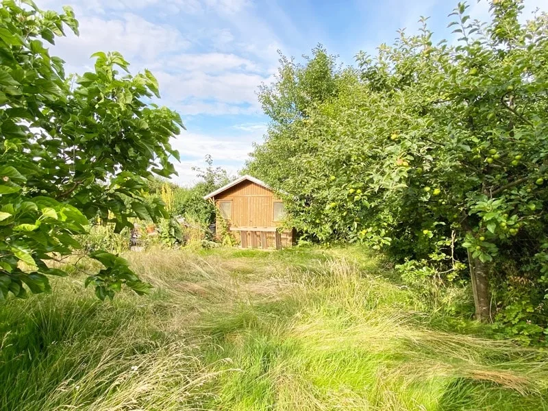 Nicht einsehbarer Garten