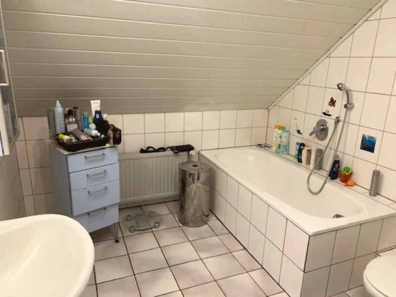 Badezimmer Dachgeschoss