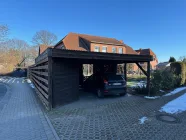 Carport mit Stauraum