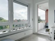 Wohnzimmer Südausblick Loggia