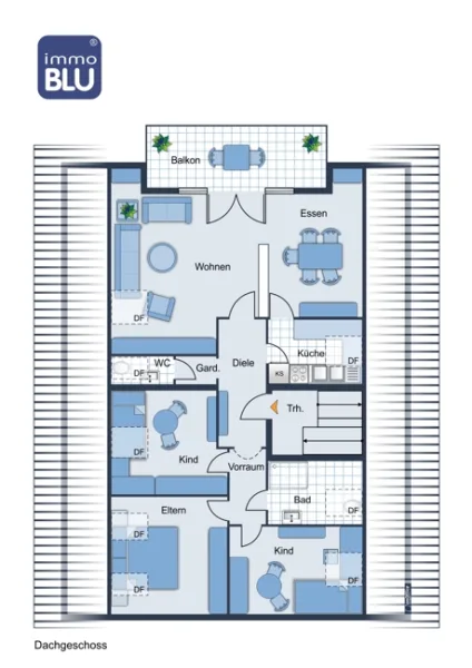 Dachgeschosswohnung