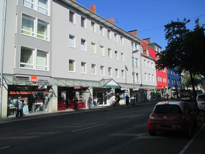 Hauptansicht - Haus kaufen in Osnabrück - Renditeobjekt mit viel Entwicklungspotenzial in der Osnabrücker Innenstadt