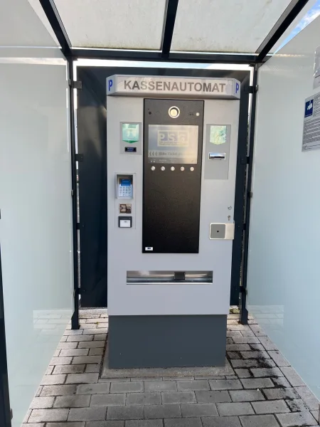 Kassenautomat Parkplatz