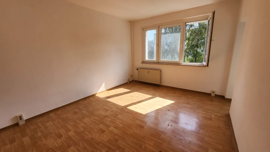 Wohn- und Schlafbereich - Wohnung mieten in Kitzscher - Gemütliche 1-Raum-Wohnung zum Wohlfühlen - ganz ohne Kaution!