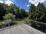 Terrasse Blick zum Garten