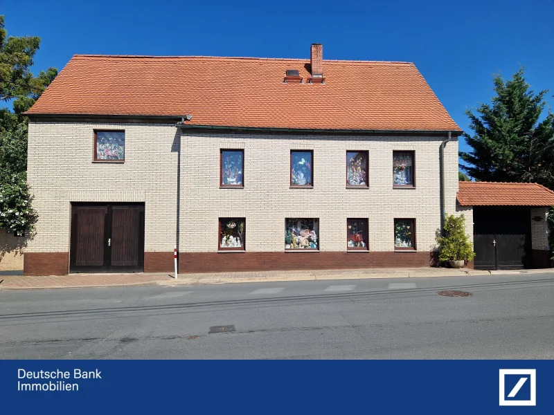 Objektansicht - Haus kaufen in Petersberg - Viel Platz in Gutenberg. Eine Familie? Oder 2? Ok!