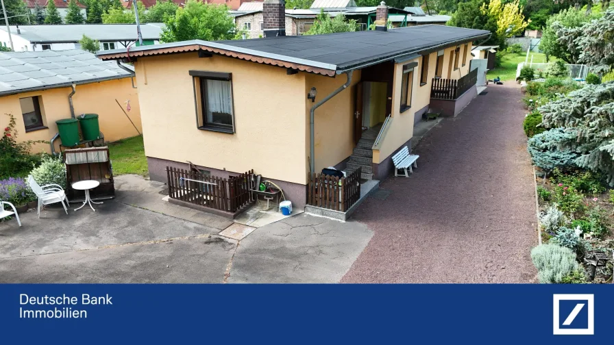 Ansicht Haupthaus - Haus kaufen in Halle - Wohnen, Arbeiten, Vermieten - hier können Sie sich verwirklichen