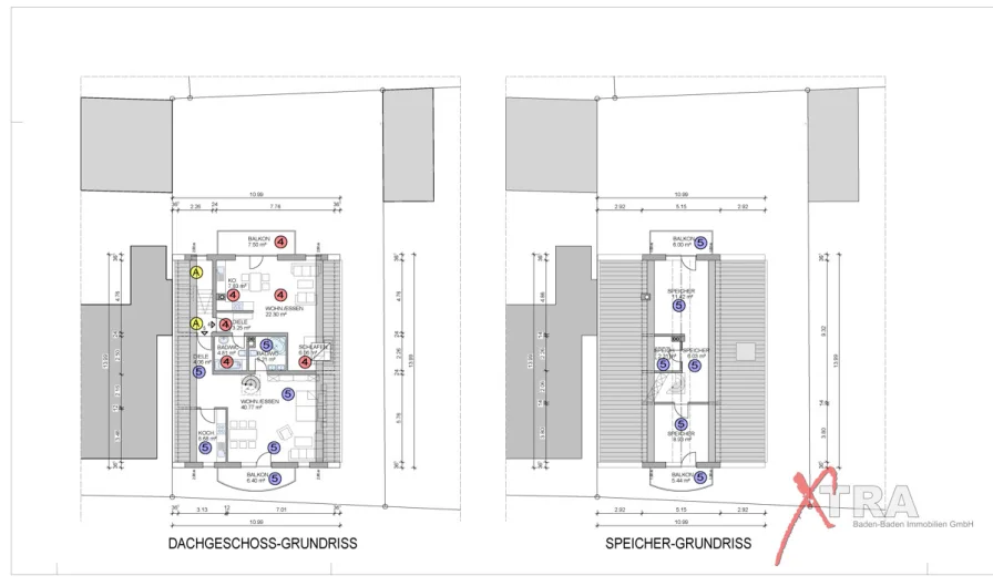 DG + Speicher - Wohnung kaufen in Baden-Baden / Sandweier - Sanierte 3-Zimmer Eigentumswohnung in Sandweier