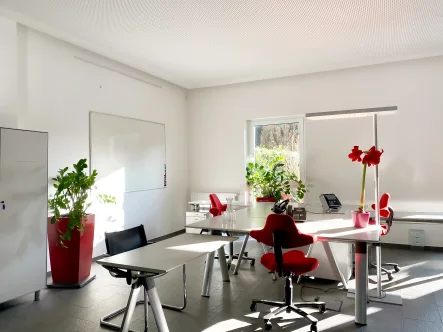 Büro auf Wunsch möbliert - Büro/Praxis mieten in Grünwald - Gruppenbüro für 1-4 Arbeitsplätze inkl. Büroservice, Telefon, Internet, Heizung, Strom