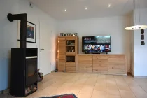 Wohnzimmer TV Kamin