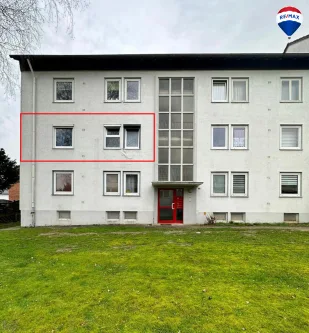 Außenansicht - Wohnung kaufen in Bünde - - Moderne 3-Zimmer Wohnung mit Loggia und Garage in Bünde-Südlengern zu verkaufen ! -