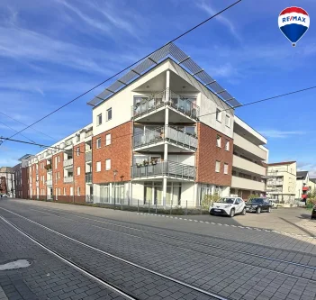 Außenansicht - Wohnung kaufen in Bielefeld - Vermietete 2-Zimmer Wohnung mit Balkon in Bielefeld-Mitte zu verkaufen!