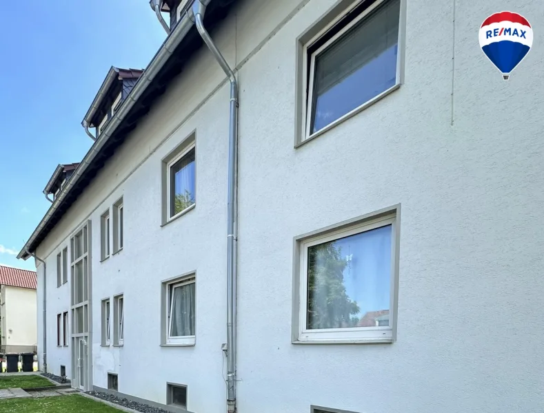 Außenansicht - Wohnung kaufen in Bünde - Vermietete 3-Zimmer-Wohnung mit Balkon in Bünde-Mitte zu verkaufen!