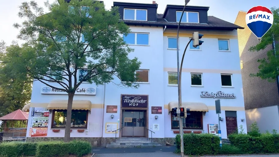 Hotel  - Gastgewerbe/Hotel kaufen in Bad Oeynhausen - Investoren aufgepasst: Hotel mit Gastronomie, Zweifamilienhaus + Baugrundstück in  Bad Oeynhausen