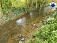 Fluss von Hattendorf (Aue/Rießbach  südlich vom Haus