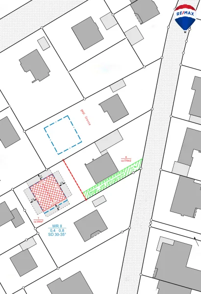 Teilungskonzept - Grundstück kaufen in Bielefeld - - Bauen Sie jetzt Ihr Traumhaus als Ein- oder Mehrfamilienhaus in Bielefeld-Senne ! -