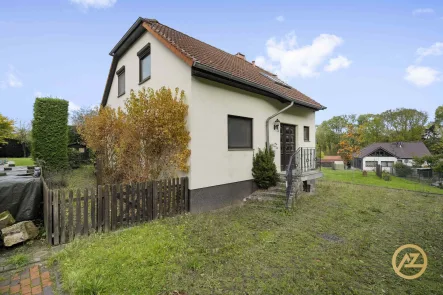 Aussenansicht - Haus kaufen in Marienborn - "Privates Wohnglück in zweiter Reihe: Großzügige Terrasse, Garten und Raum für Ideen"