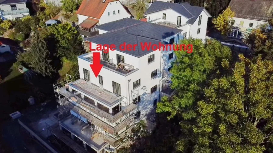 Lage 2-Zimmer - Wohnung E1 - Wohnung kaufen in Mitterfels - Der KfW-Zuschuss gehört Ihnen!  – Neue helle 2-Zimmer-Wohnung mit großer Terrasse