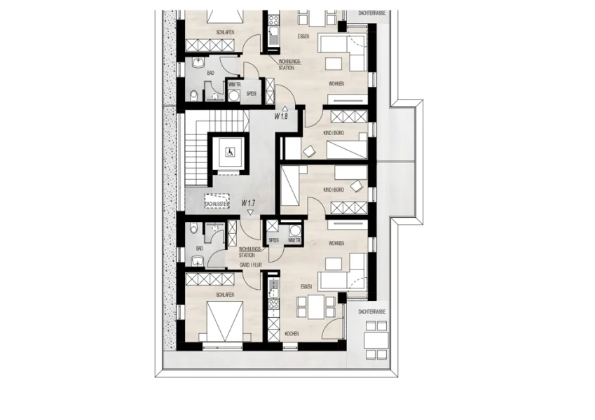 Grundriss PH 1.7