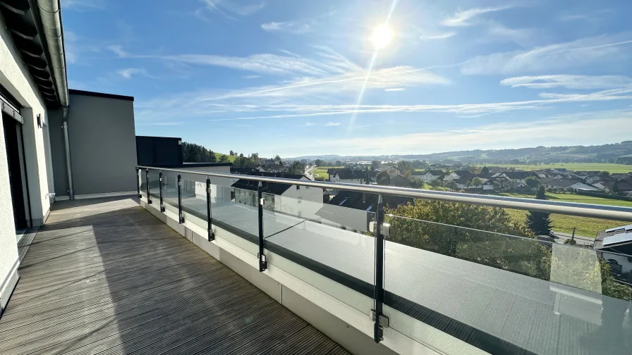 Dachterrasse mit Blick nach Süden