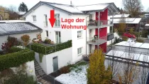 Lage der Wohnung 1 EG rechts