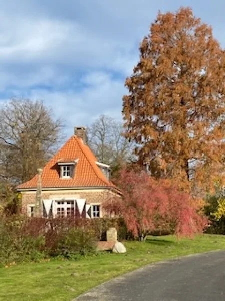 Ansicht Haus - Haus mieten in Rosendahl - Seltenes Angebot: "Wochenendhaus" - als 2. Wohnsitz in Schloßnähe / Rosendahl