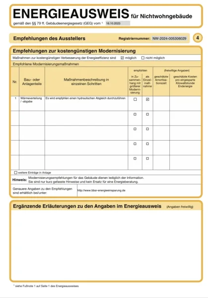 Energieausweis Seite 4