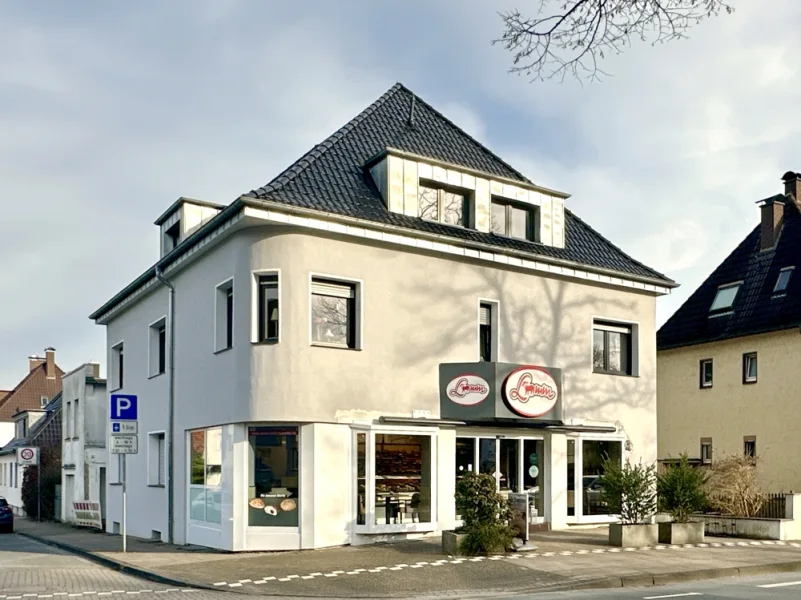 Hausansicht - Wohnung mieten in Bielefeld / Gellershagen - Während des Studiums schön wohnen und wohlfühlen in frisch renovierter Wohnung!